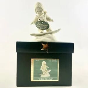 Snowbabies “In the Groove” #56.69935 Snowbabies 'In the Groove' Figurine